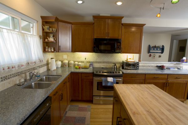 Cherry Cabinet Remodeling in Hurst